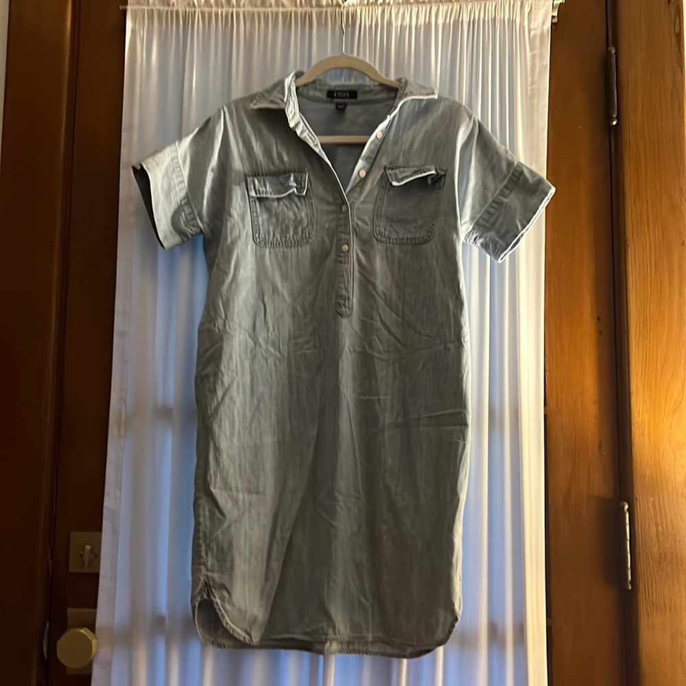 CHAPS |  Denim Dress | Small (Petite)